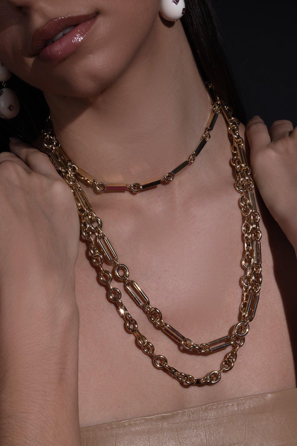 LR18 - Muccia Long Chain Necklace - Image 5