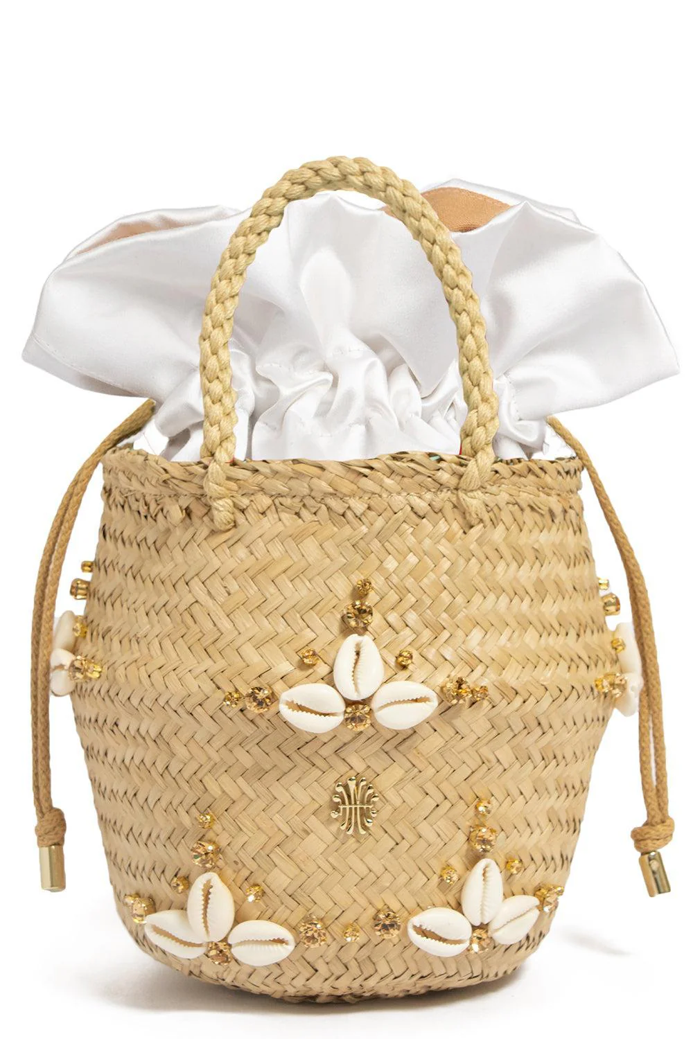Nina Golden Seashell Bag