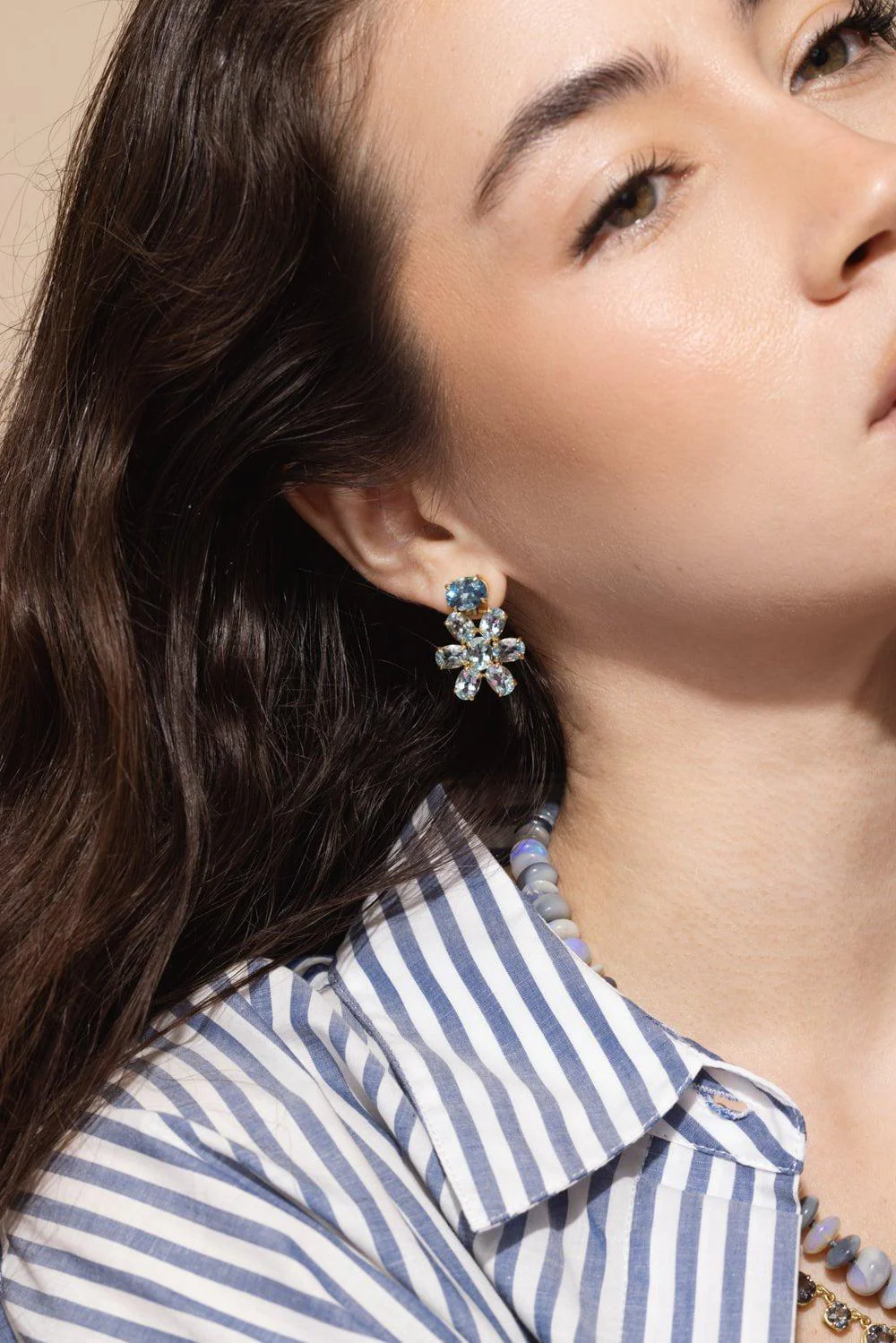 Aquamarine Celebration Earrings - Image 4