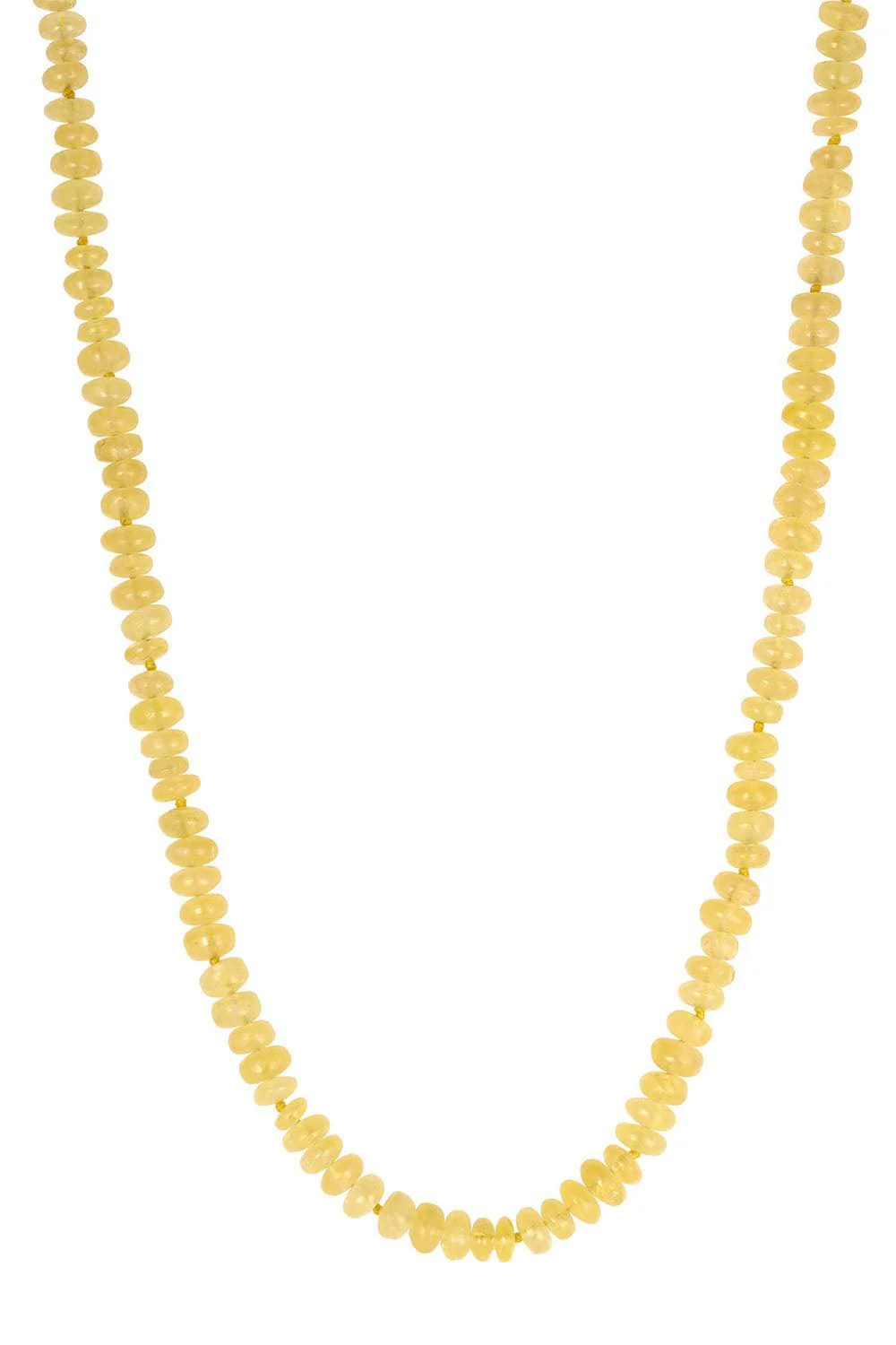 Danburite Small Bead Necklace
