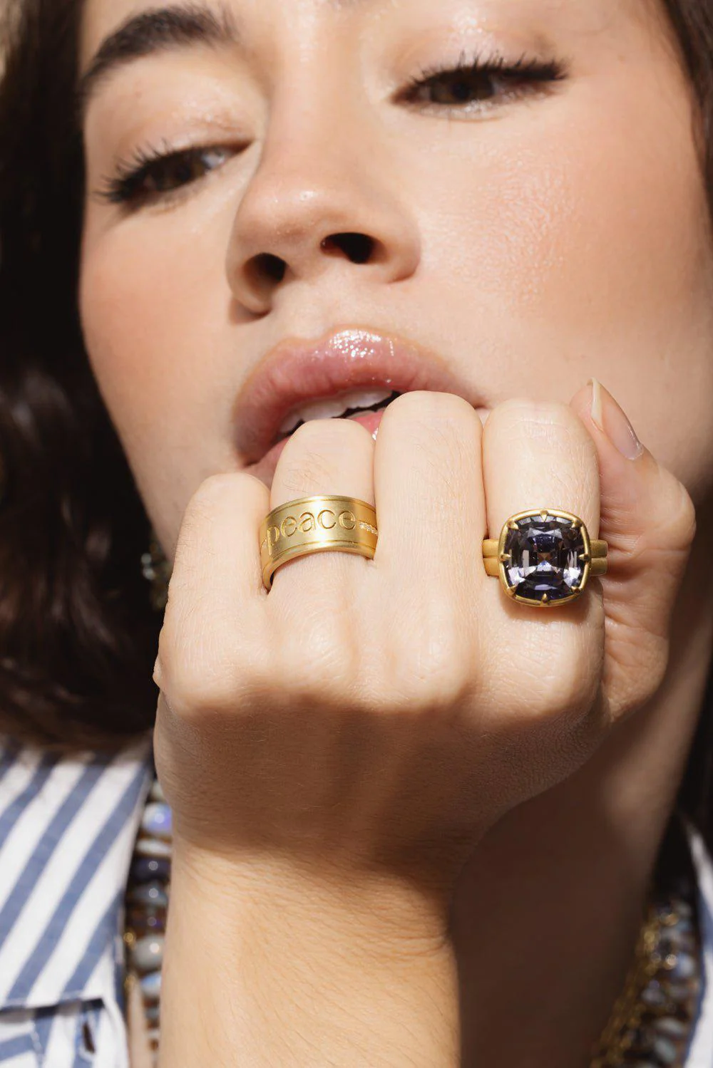 Diamond Amani Peace Ring - Image 4