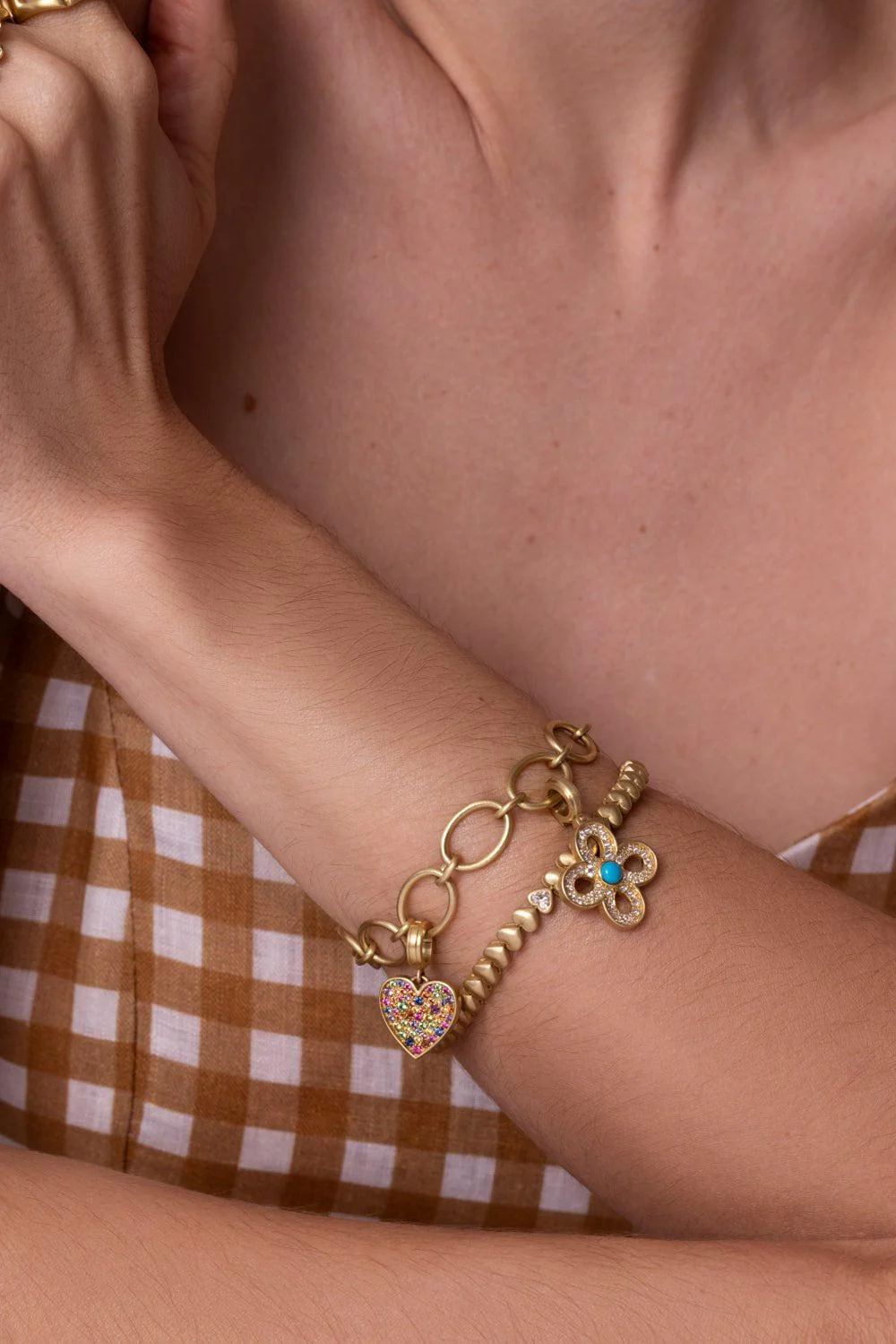 Heart Tennis Bracelet - Image 3