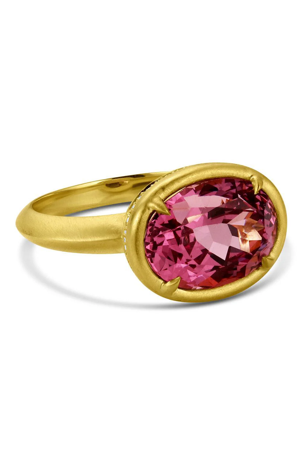 Lotus Garnet Bijou Ring - Image 6