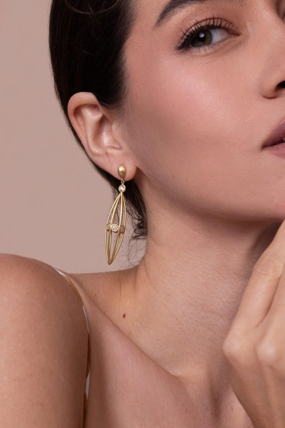 Ulaini Marquise Earrings - Image 3