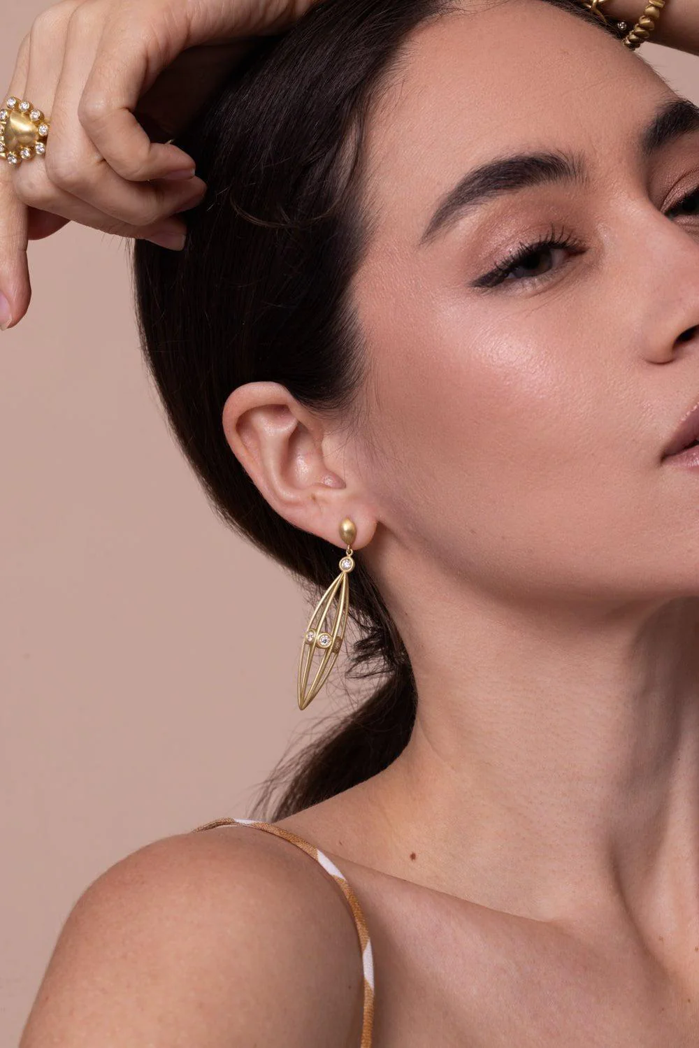 Ulaini Marquise Earrings - Image 4
