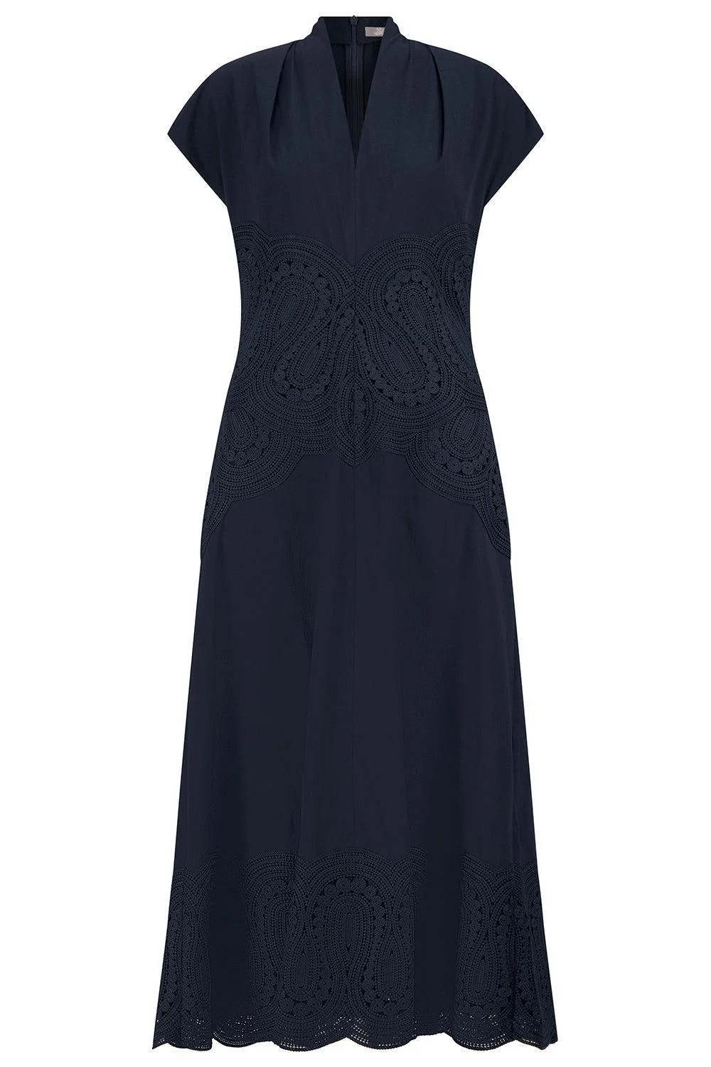 Cap Sleeve Midi Dress
