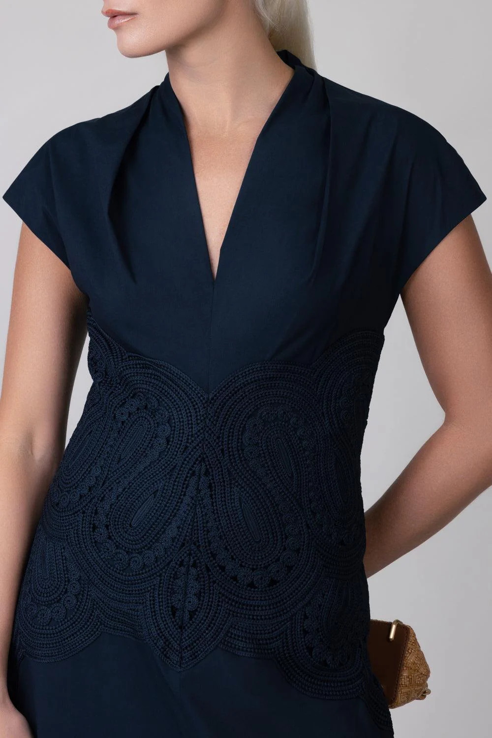 Cap Sleeve Midi Dress - Image 3