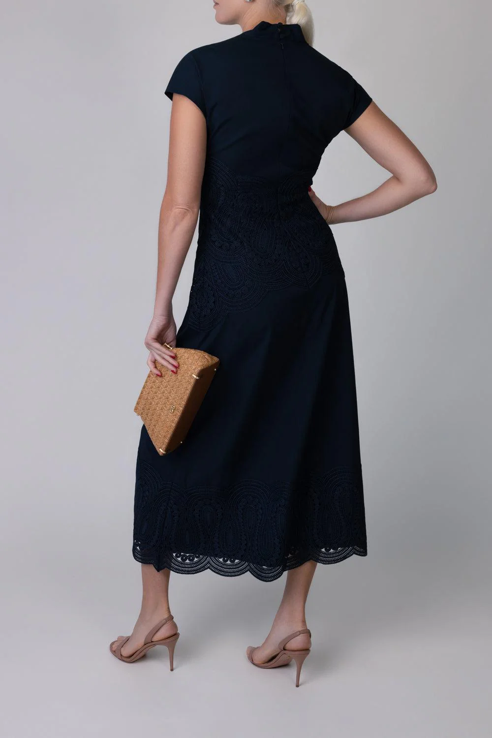 Cap Sleeve Midi Dress - Image 4