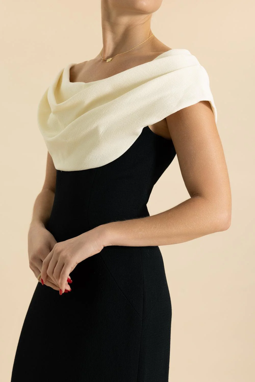 Crowl Neck Gown - Image 3
