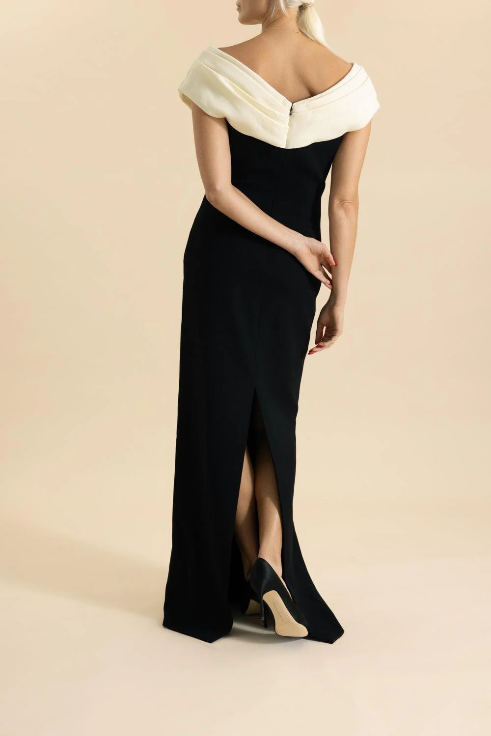 Crowl Neck Gown - Image 4