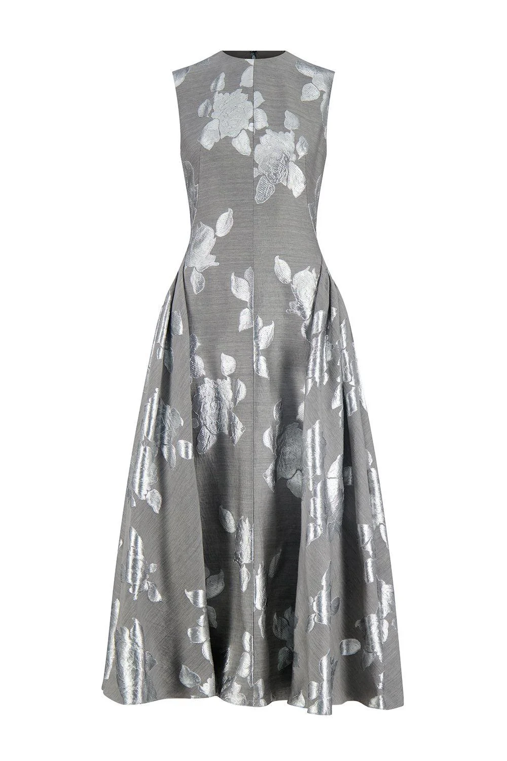 Metallic A-Line Dress