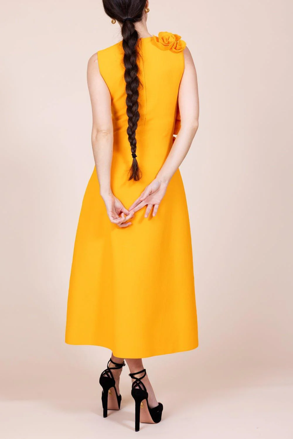 Ruffle Midi Dress - Image 4