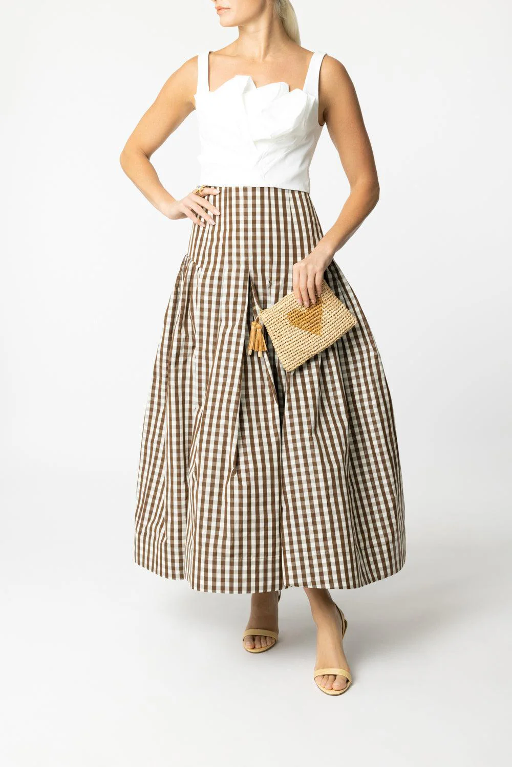 Seam Detail Full Skirt - Image 2