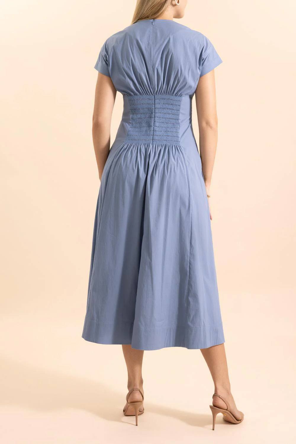 Smocked Back Dress - Image 4