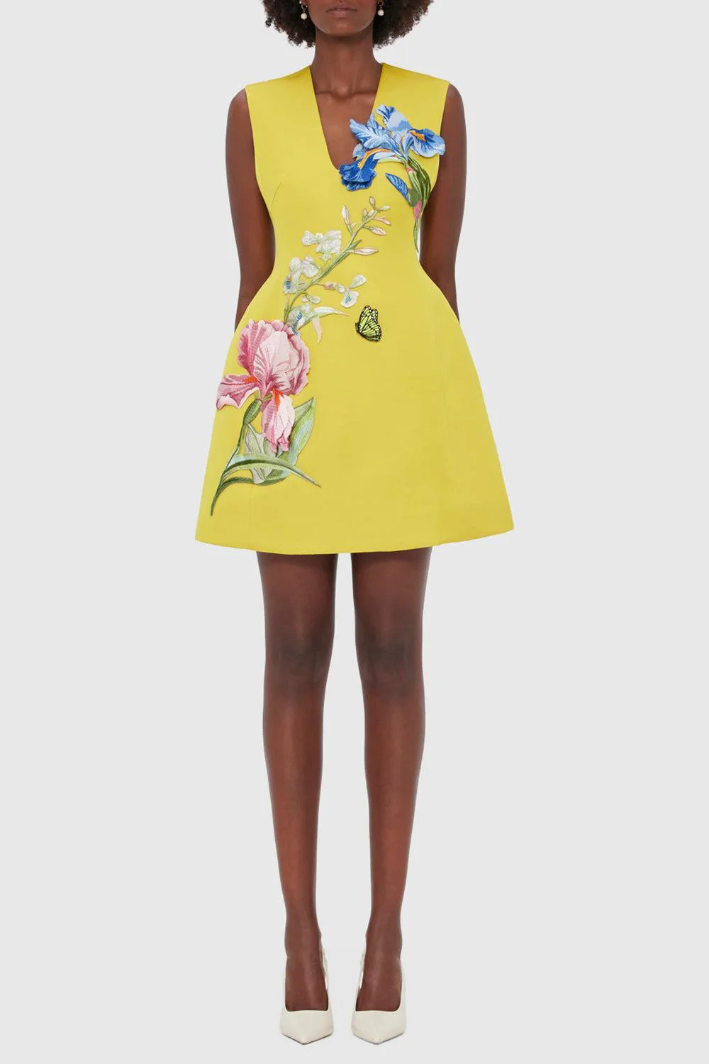 Briana Dress - Mustard - Image 5