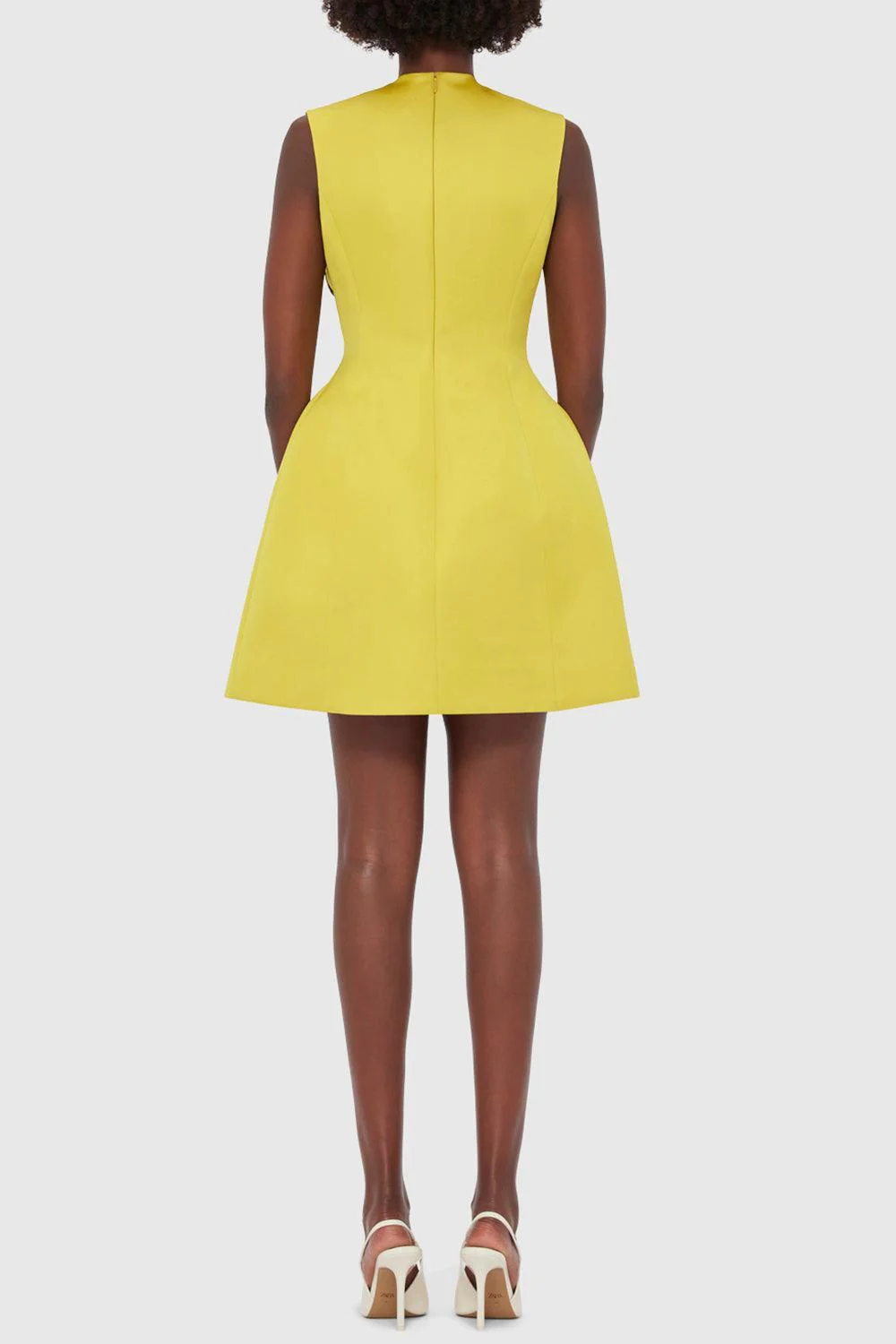 Briana Dress - Mustard - Image 6
