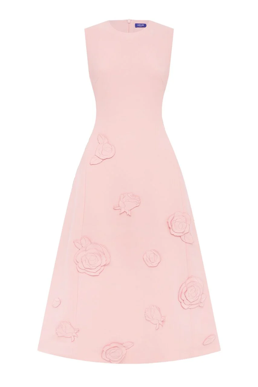 Cleo Dress - Blush Pink