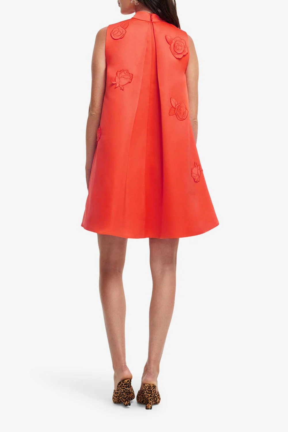Fallon Applique Floral Mini Dress - Image 9