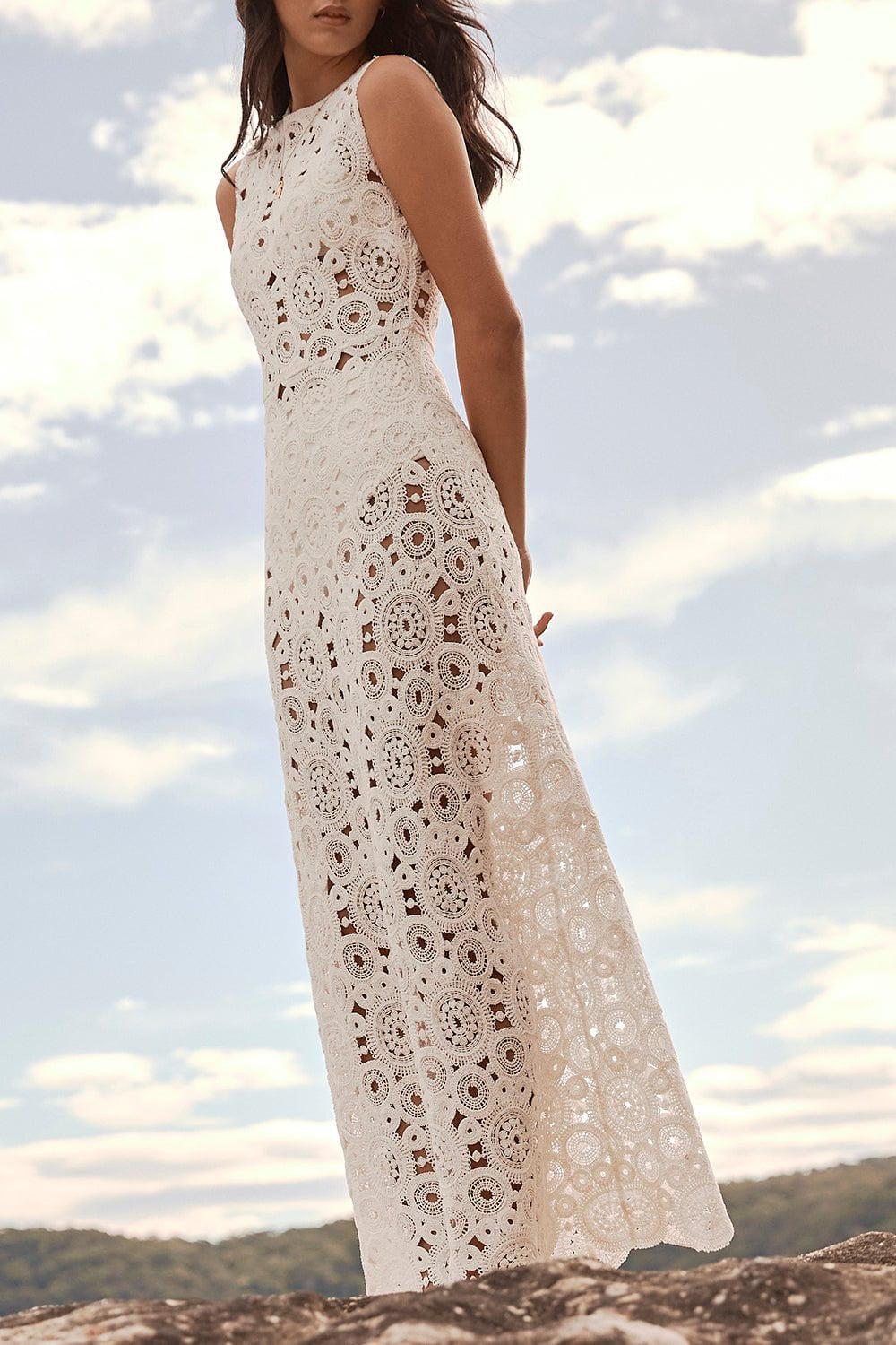 Serena Crochet Dress - Image 2