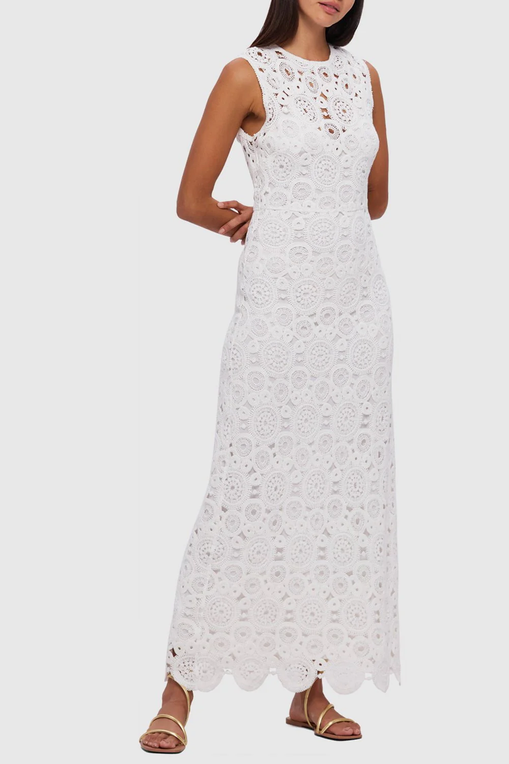 Serena Crochet Dress - Image 6