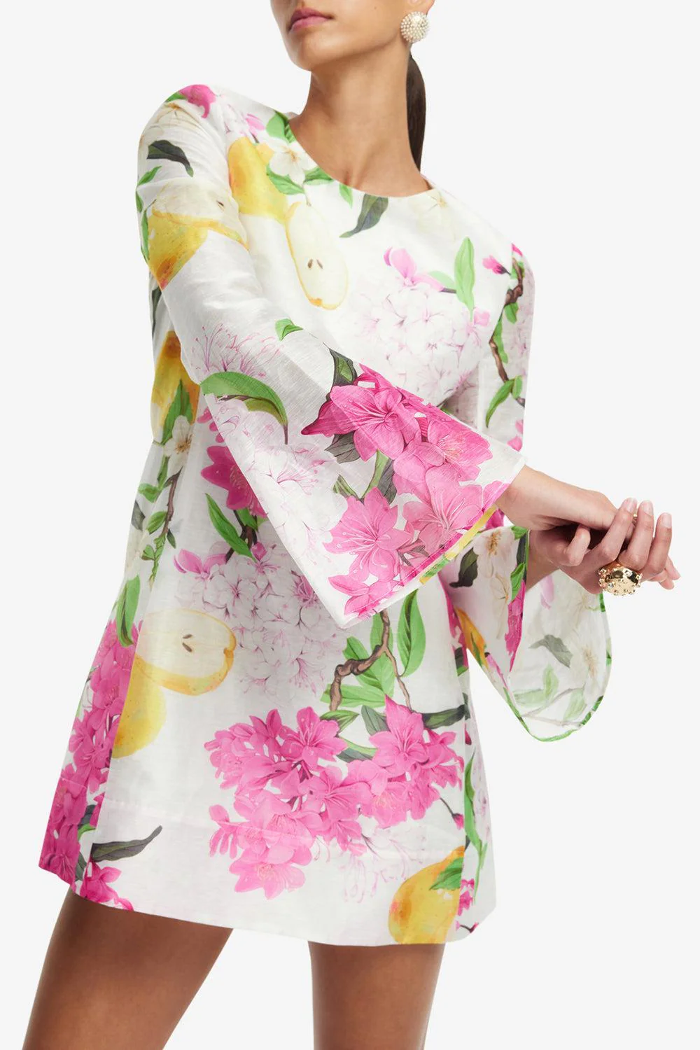 Suzanne Bell Sleeve Mini Dress - Image 4