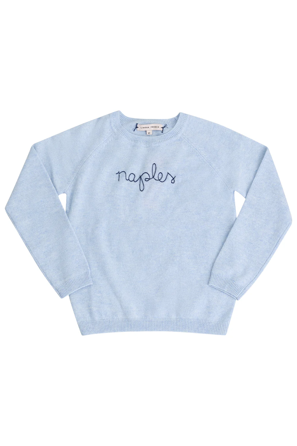 Kids Naples Crewneck - Sky Blue