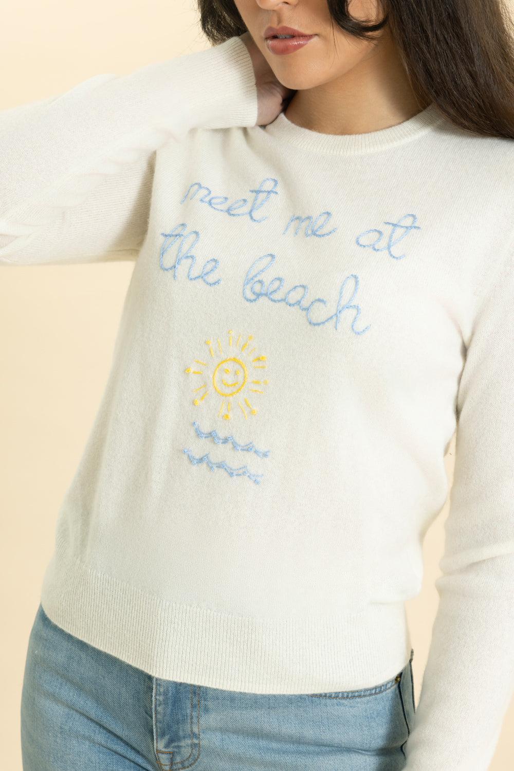 Meet Me At The Beach Crewneck - Image 3