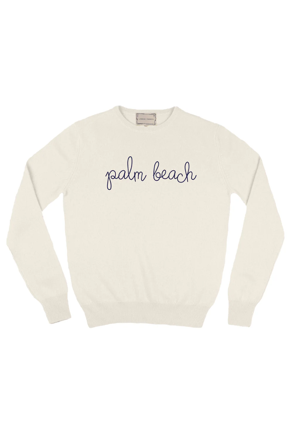Palm Beach Crewneck - Cream