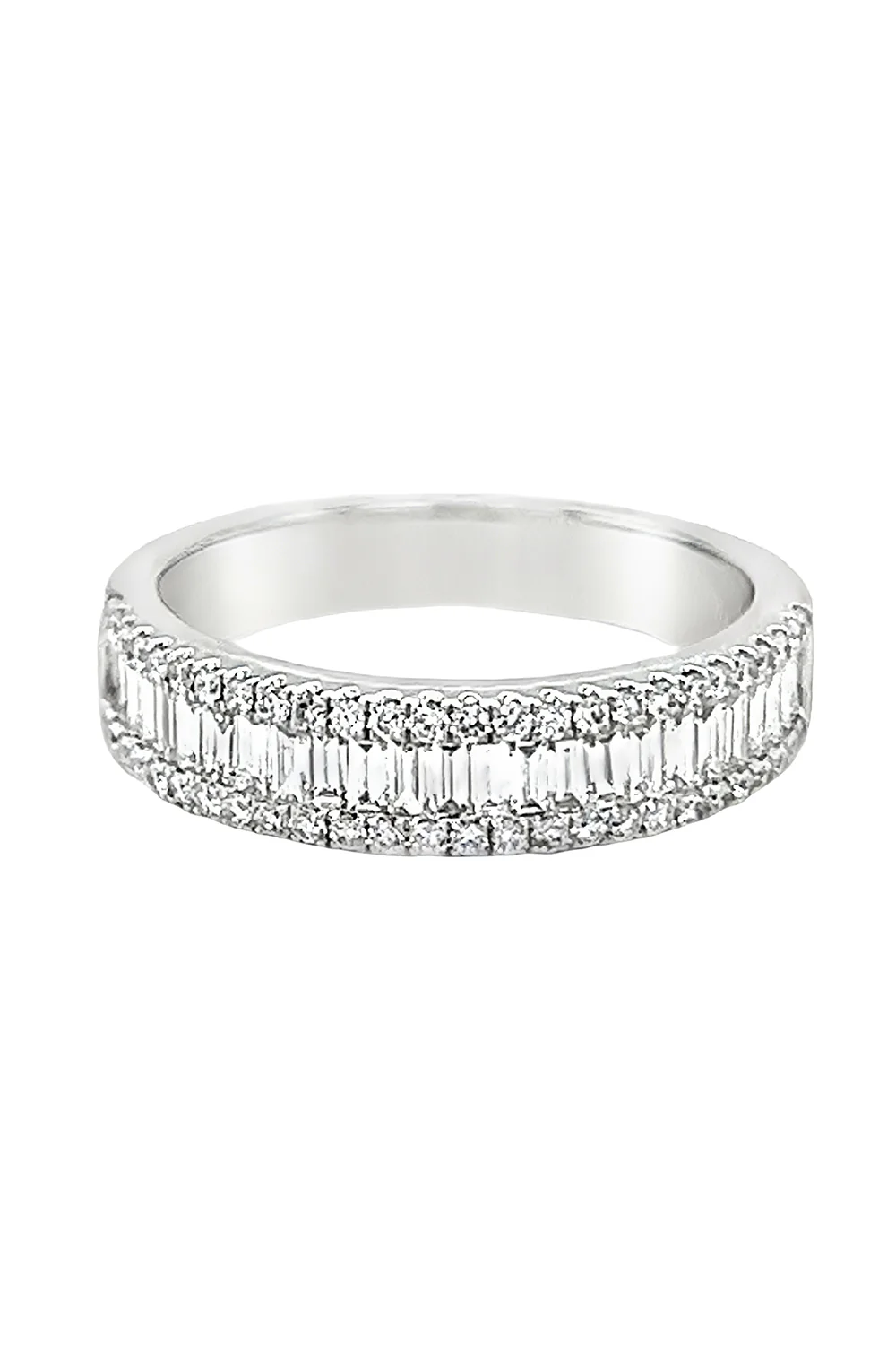 Diamond Channel Set Band Ring