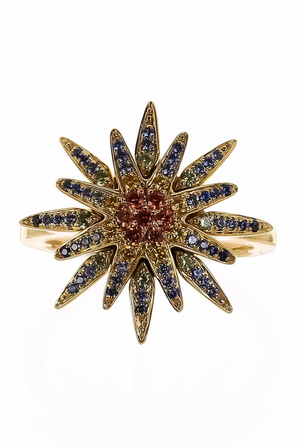 Multi Star Sapphire Ring