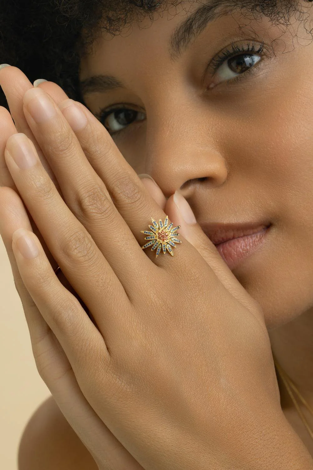 Multi Star Sapphire Ring - Image 4