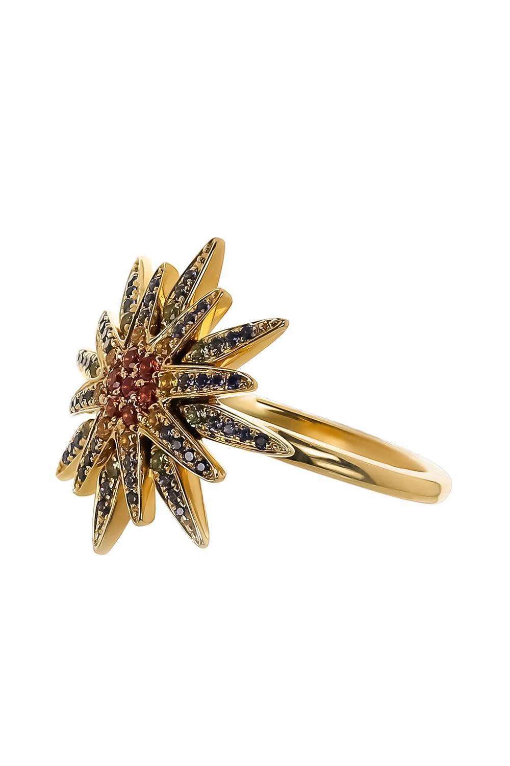 Multi Star Sapphire Ring - Image 5