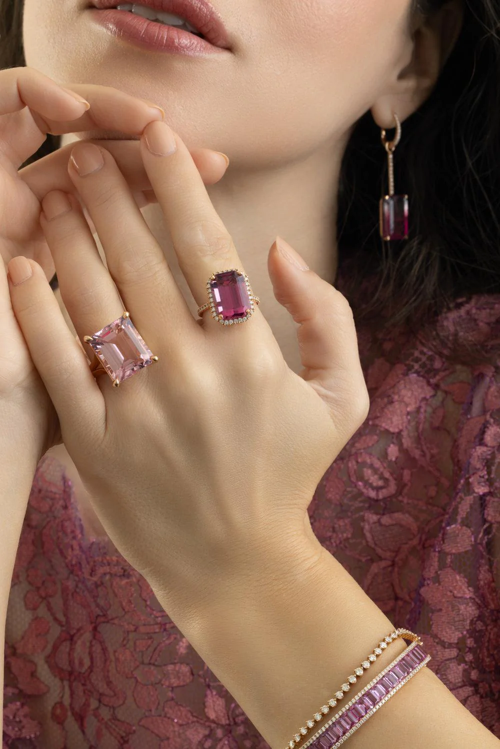 Pink Morganite Ring - Image 5