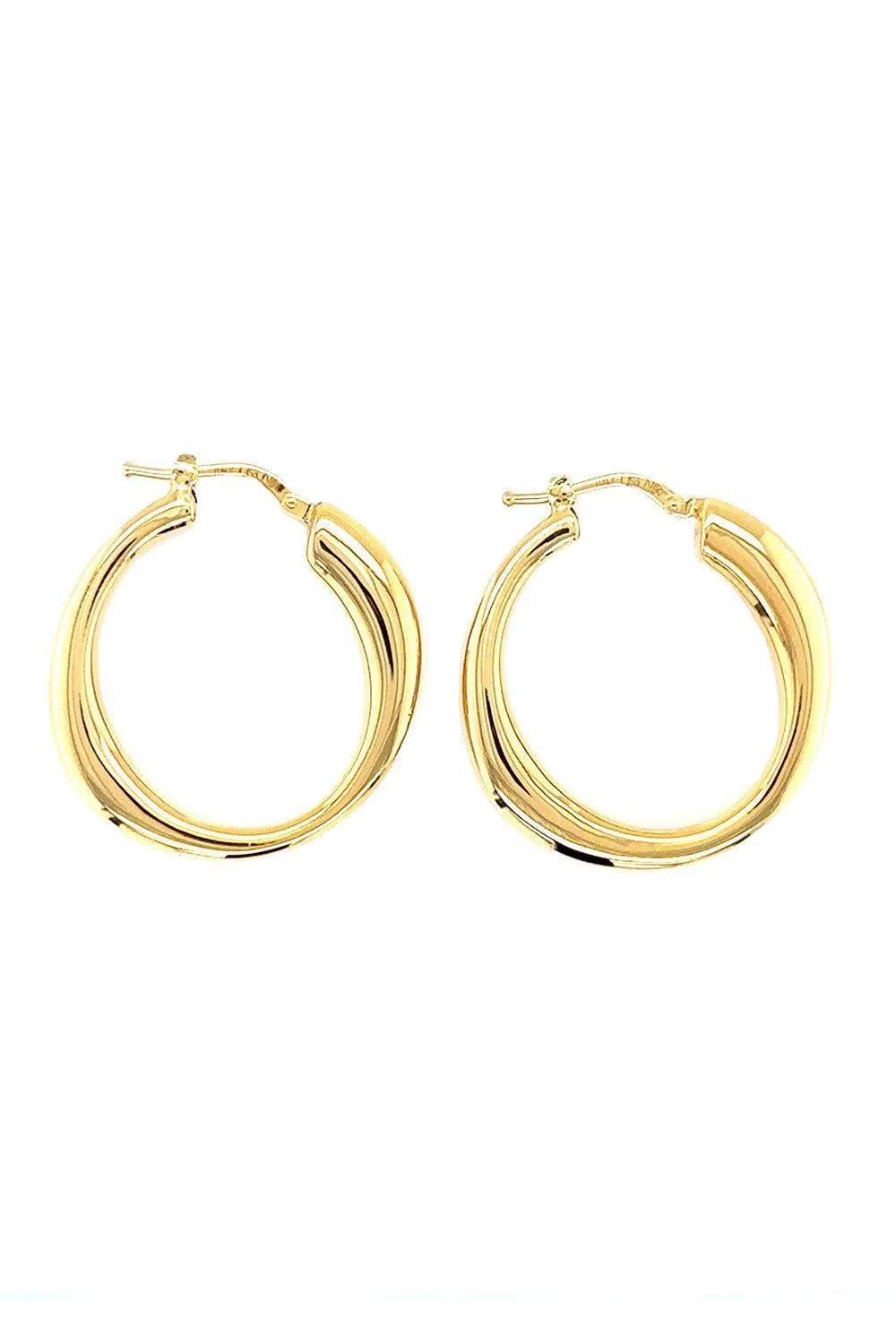 Thin to Thick Round Hoop Earrings