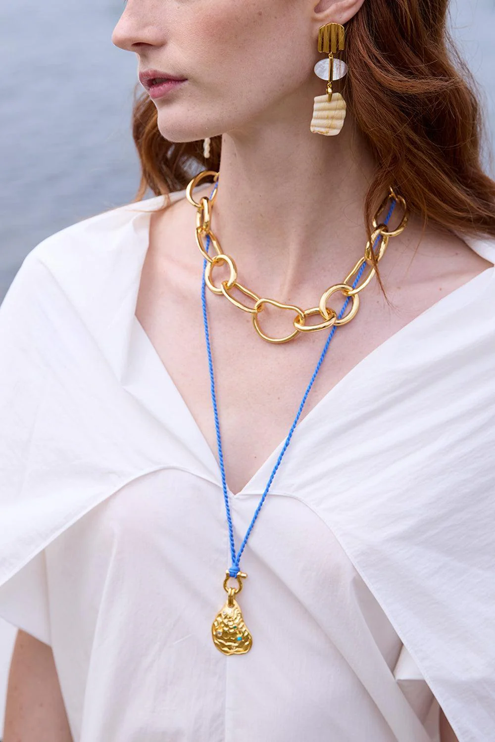 Blue Point Necklace - Image 2