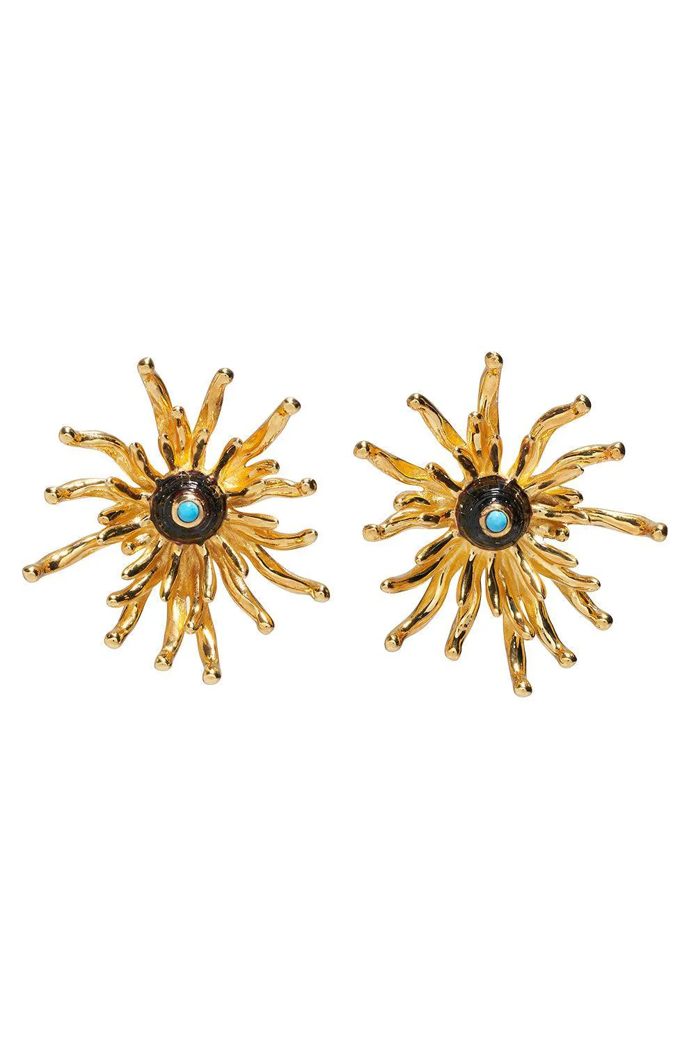 Cactus Flower Stud Earrings