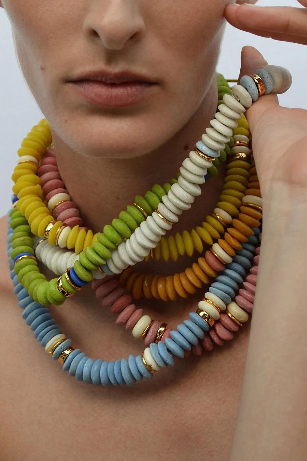 Electric Neon Yellow Laguna Necklace - Image 3