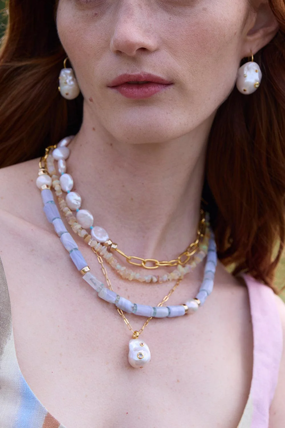 Eros Baroque Pearl Necklace - Image 2