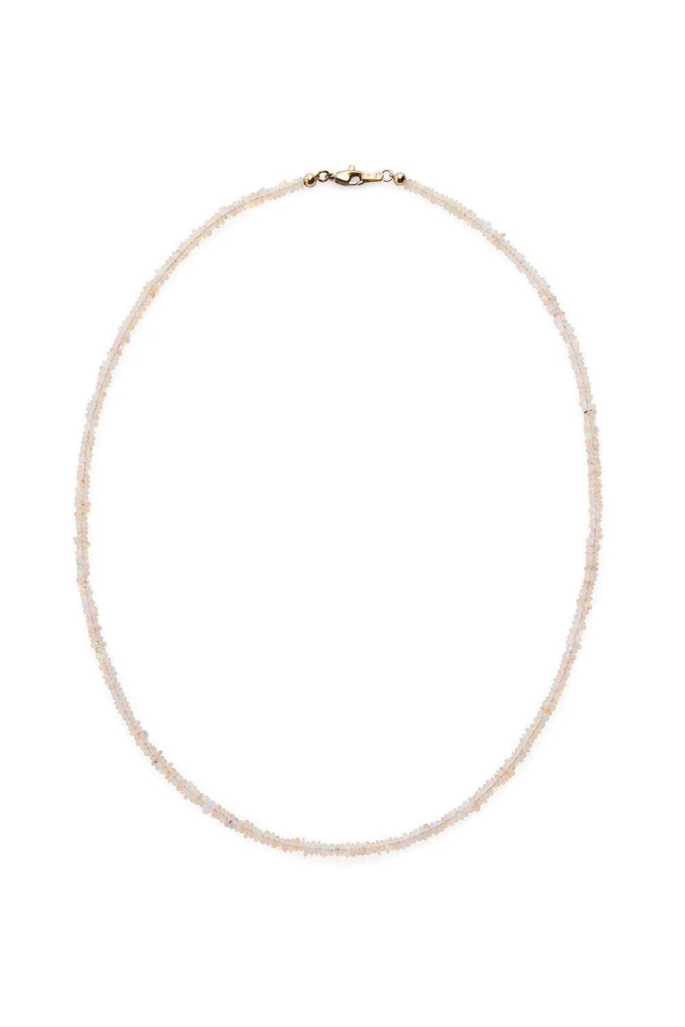 Opal Tiny Bead Necklace