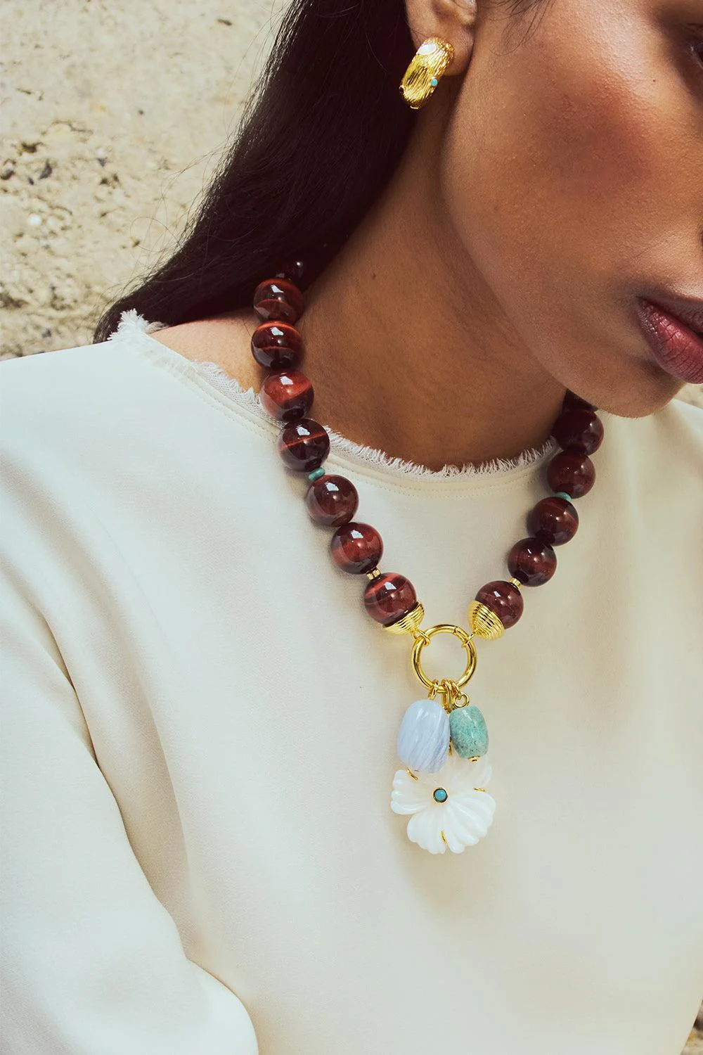 Kahlo Hoop Earrings - Image 2