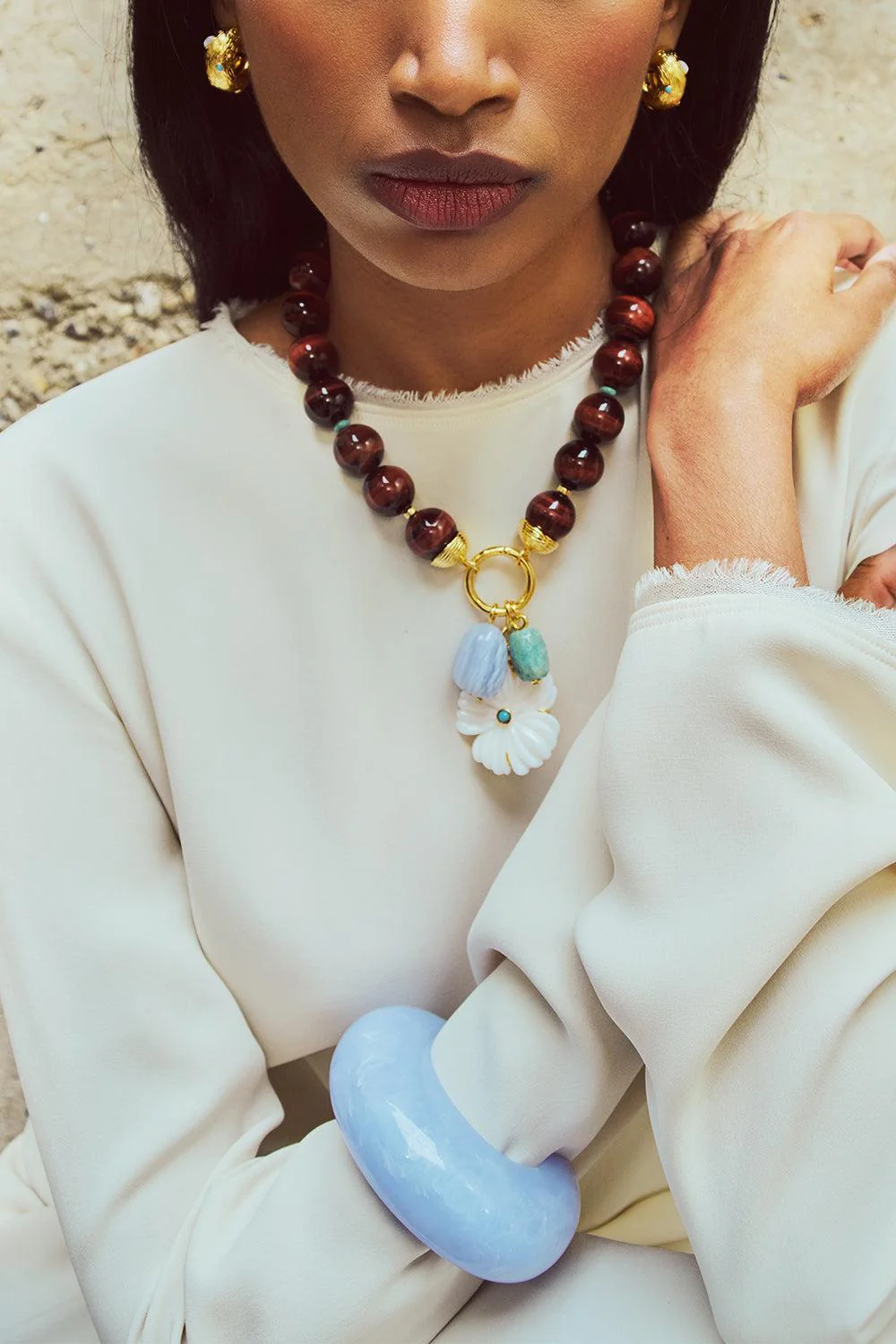 Kahlo Hoop Earrings - Image 3