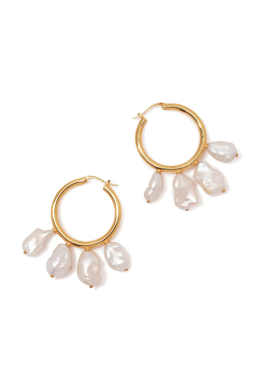 Keshi Cool Hoop Earrings - Image 4