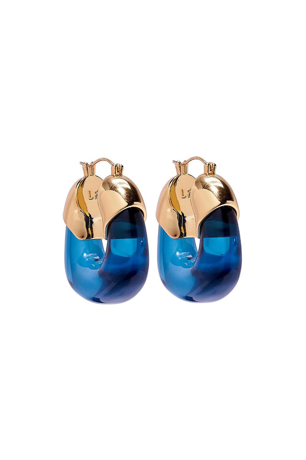 Marine Organic Hoop Earrings