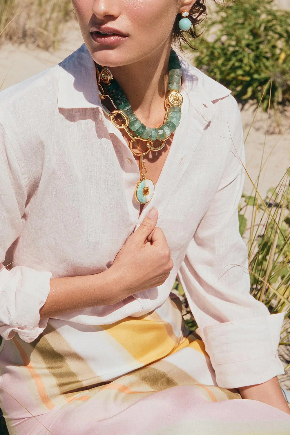 Nautilus Collar Necklace - Image 2