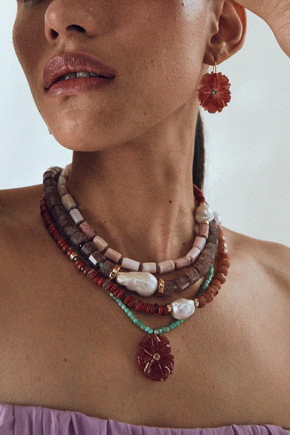PANAMA PINK CABANA NECKLACE - Image 3