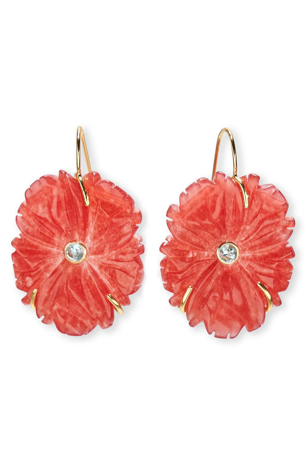 POINSETTIA BLOOM EARRINGS