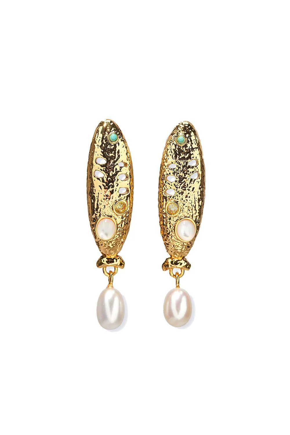 Sardinia Pearl Earrings