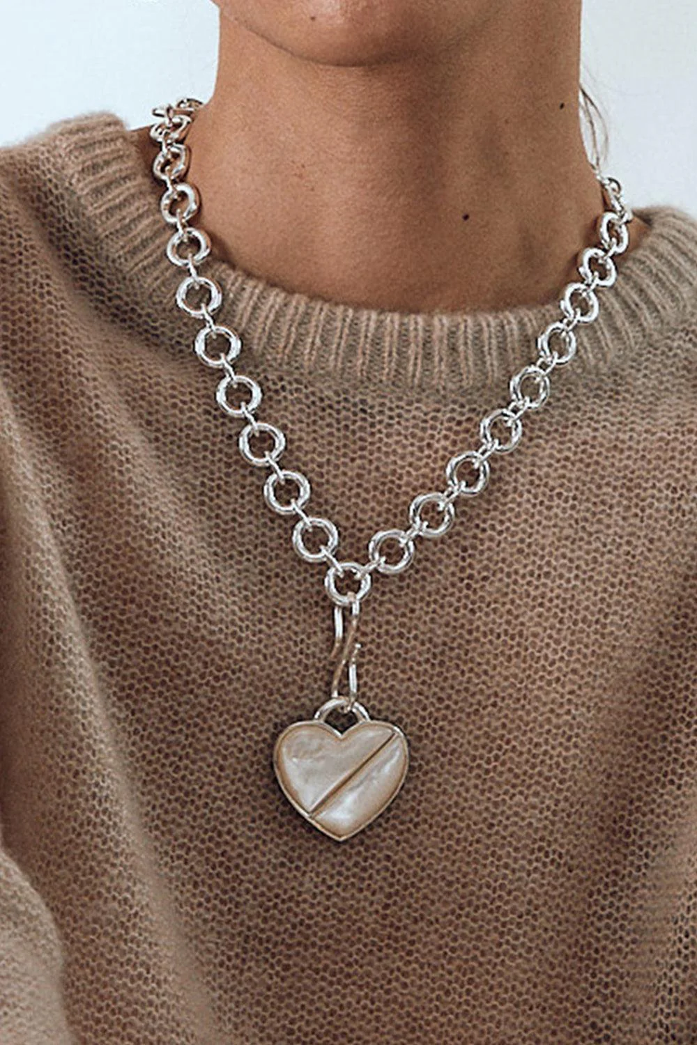 Silver Heart Pendant - Image 2