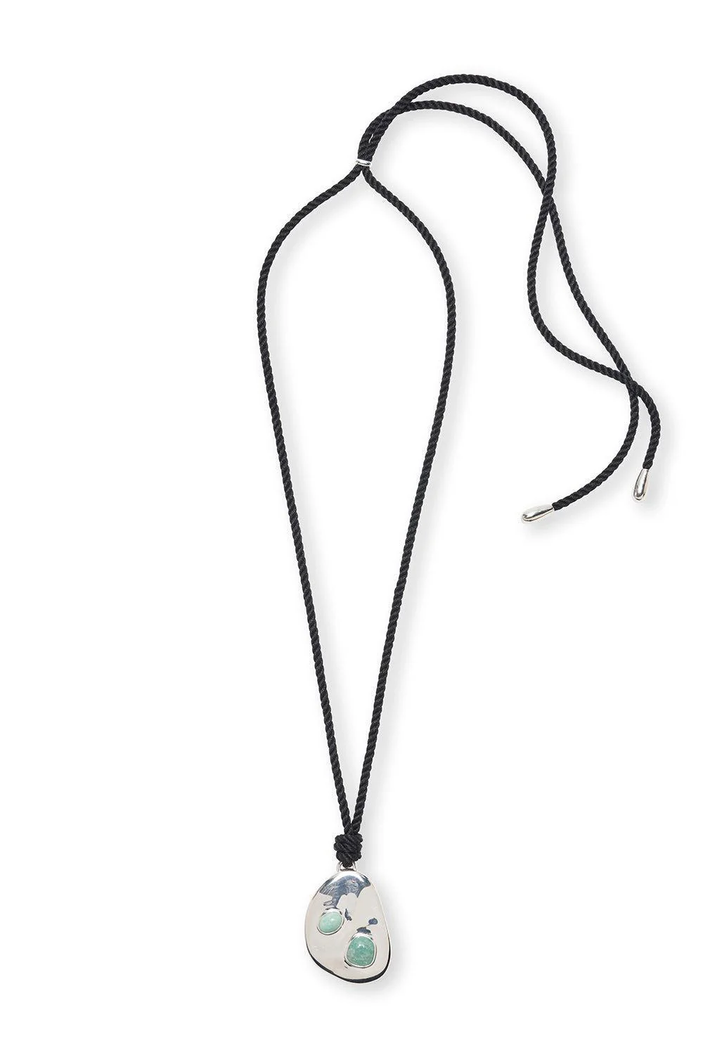 Silver Lulu Pendant Necklace