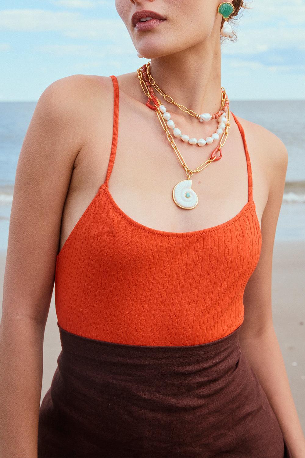 Sirene Shell Necklace - Image 2